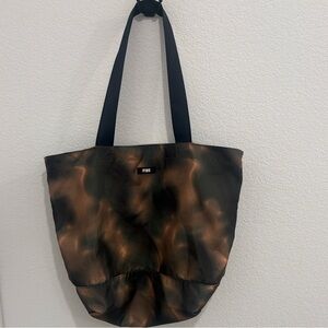 PINK Victoria's Secret Black and Brown Tote